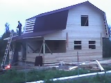 строительство домов из профилированного бруса