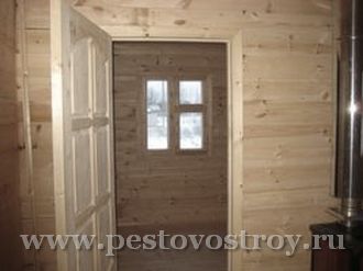 отделка дом из бруса отделка второго этажа, установка дверей окон