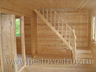 дом с верандой из бруса - отделка Внутренняя отделка брусового дома с верандой под ключ