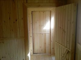 Строительство деревянных бытовок из вагонки. Внутренняя отделка бытовки.