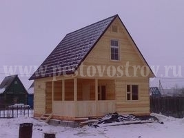брусовые бани 