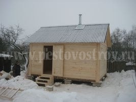 бани из бруса