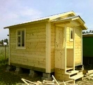 бани из бруса, брусовые бани