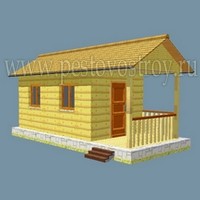 готовые бани из бруса