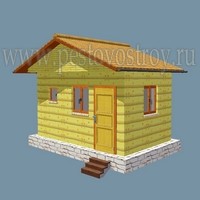 бани из бруса