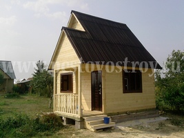 дачные домики из бруса
