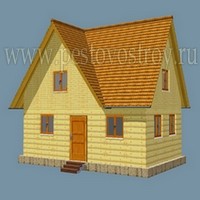 дома из бруса 6х9