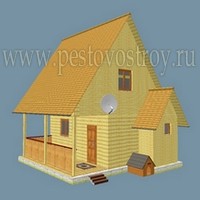 брусовой дом
