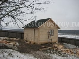 деревянные бани из профилированного бруса