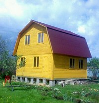 строительство дома из бруса