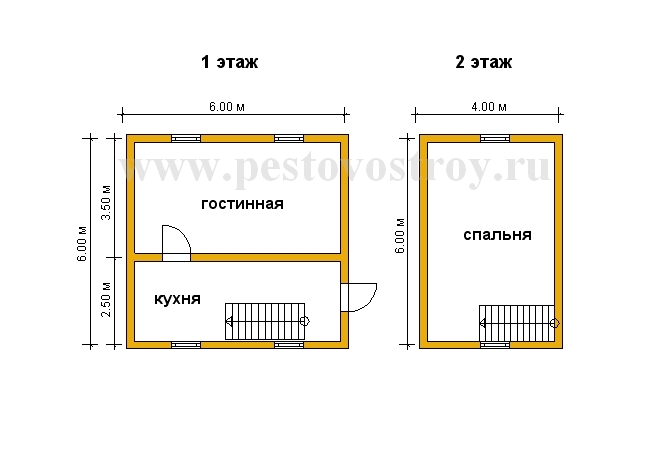 проект брусового дома