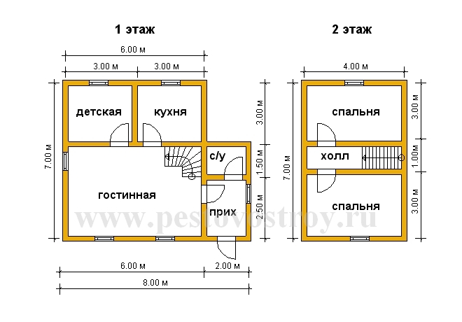 проект дома с верандой