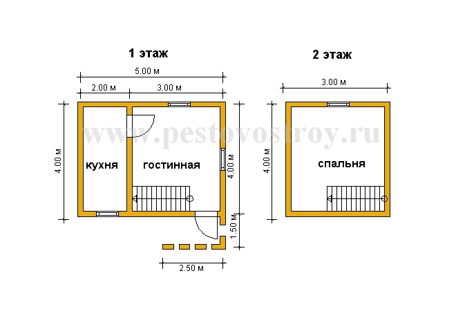проект домика